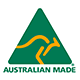 Australian made and owned logo